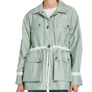 HUNTER Waterproof Refined Garden Rain Jacket Mint